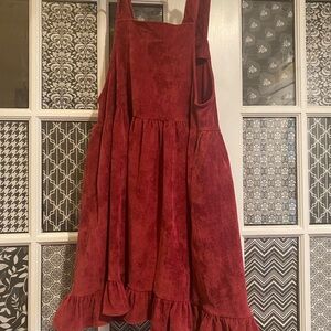 Charming Red Kids Dress